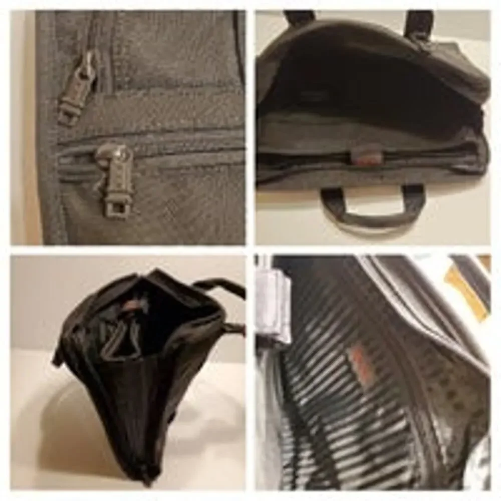 Tumi Briefcase with Padded Laptop Sleeve Insert Bag Black #280SD3.